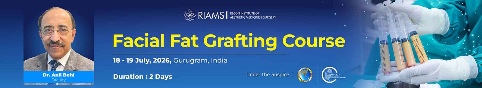 Facial Fat Grafting Course