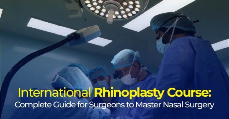 International Rhinoplasty Course: Complete Guide for Surgeons to Master Nasal Surgery.