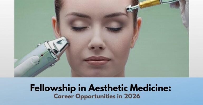 Fellowship in Aesthetic Medicine: Career Opportunities in 2026.