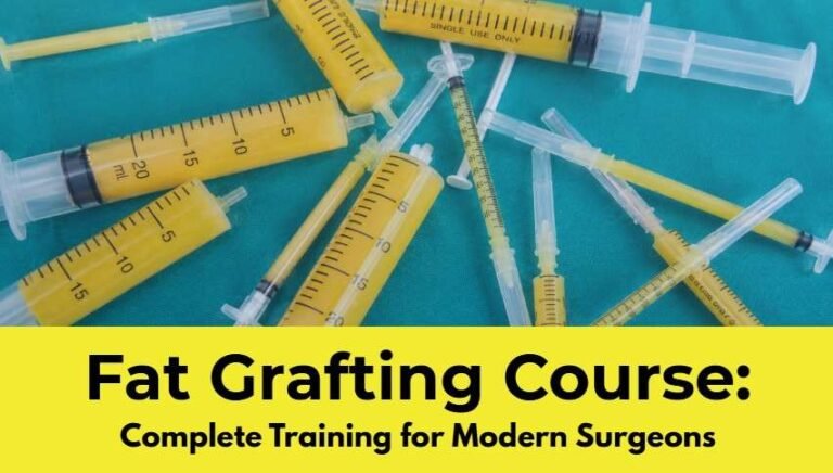 Fat Grafting Course: Complete Training for Modern Surgeons